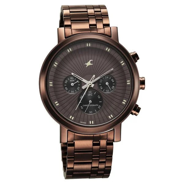 Fastrack Kronos Multifunction Watch for Guys 3287QM04 - KRISHNA WATCH COMPANY