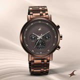 Fastrack Kronos Multifunction Watch for Guys 3287QM04 - KRISHNA WATCH COMPANY