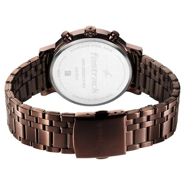 Fastrack Kronos Multifunction Watch for Guys 3287QM04 - KRISHNA WATCH COMPANY