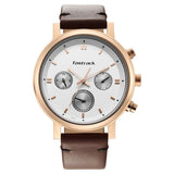 Fastrack Tick Tock White Dial Watch for Guys 3287wl01