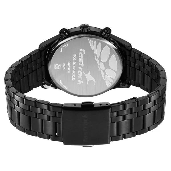 Fastrack Opulence Quartz Multifunction Watch for Guys 3288NM01 - KRISHNA WATCH COMPANY