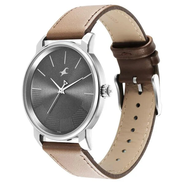 Fastrack Stunners Quartz Analog Watch For Guys - 3291SL01 - KRISHNA WATCH COMPANY