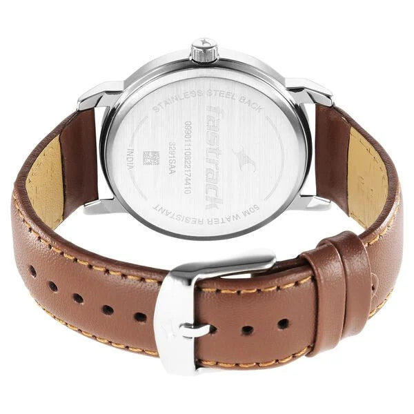 Fastrack Stunners Quartz Analog Watch for Guys - 3291SL02 - KRISHNA WATCH COMPANY