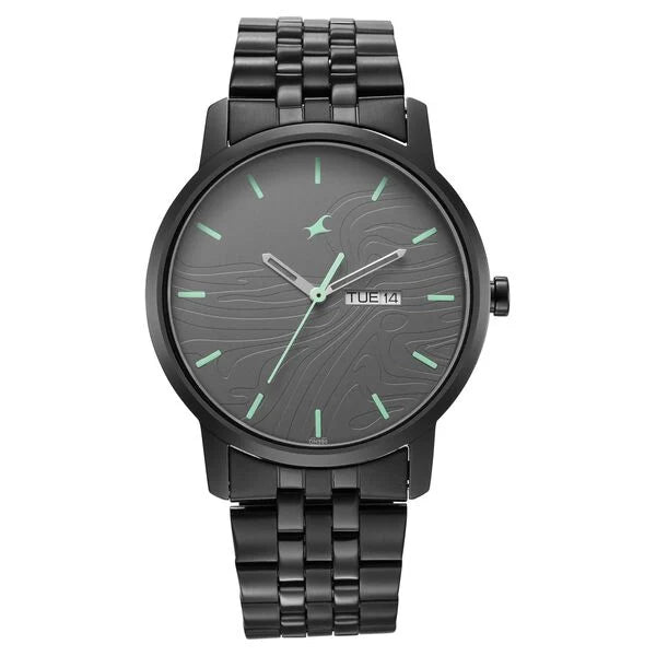 Fastrack Urban Camo Black Dial Watch for Guys 3295nm01 - KRISHNA WATCH COMPANY