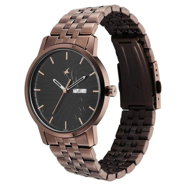Fastrack Urban Camo Black Dial Watch for Guys - 3295QM01 - KRISHNA WATCH COMPANY