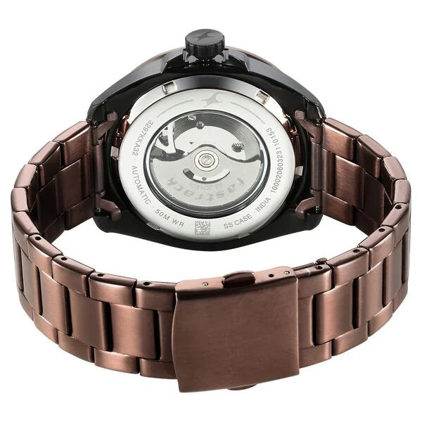 Fastrack Automatics Watch For Guys 3297KM01 - KRISHNA WATCH COMPANY