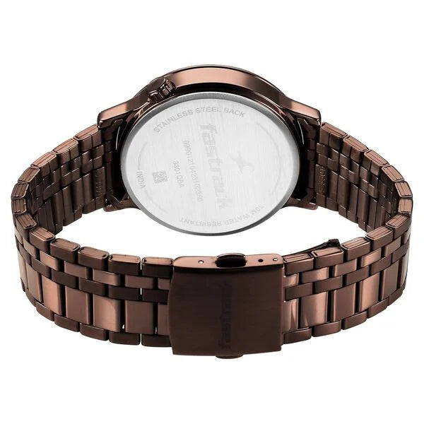 Fastrack Exuberant Quartz Multifunction Watch for Guys 3301QM01 - KRISHNA WATCH COMPANY