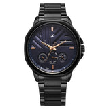 Fastrack Fleek Quartz Multifunction Blue Dial Stainless Steel Strap Watch for Guys - NT3303NM01