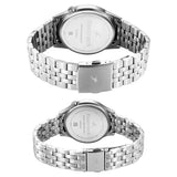 Fastrack Mixmatched Quartz Analog Watch For Couple 33056296sm02 - KRISHNA WATCH COMPANY