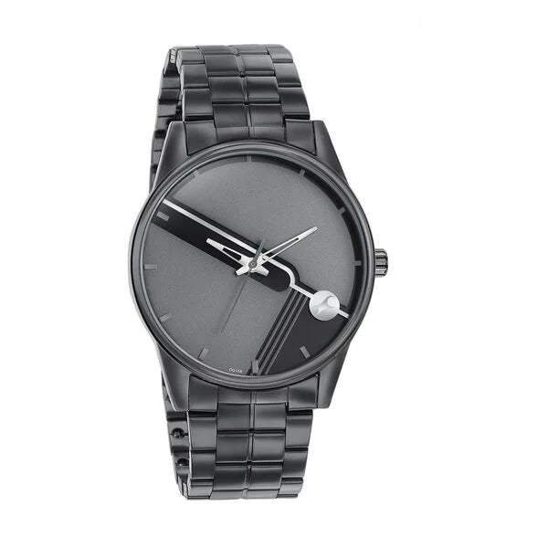 Fastrack Stunners Quartz Analog Grey Dial Stainless Steel Strap Watch for Guys 3305nm02 - KRISHNA WATCH COMPANY