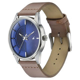 Fastrack Stunners Quartz Analog Blue Dial Leather Strap Watch for Guys 3305sl01 - KRISHNA WATCH COMPANY