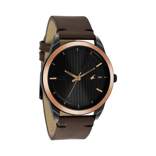 Fastrack Stunners Quartz Analog Watch for Guys 3308kl01 - KRISHNA WATCH COMPANY