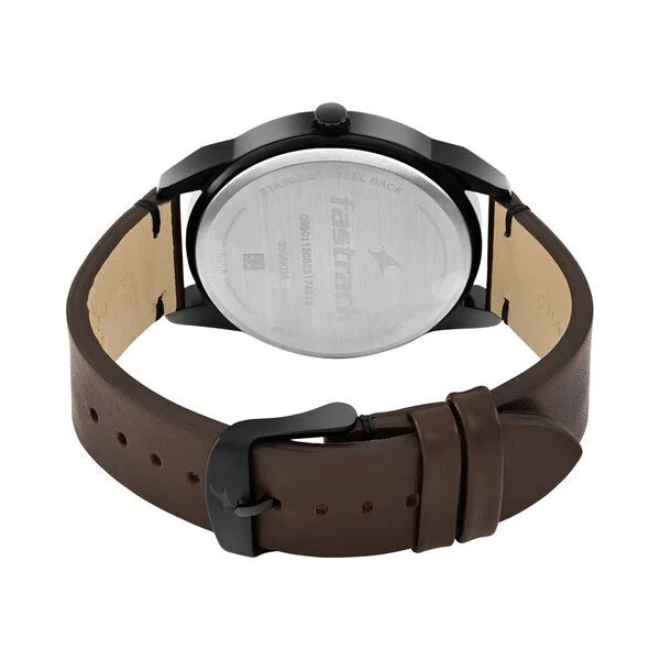 Fastrack Stunners Quartz Analog Watch for Guys 3308kl01 - KRISHNA WATCH COMPANY