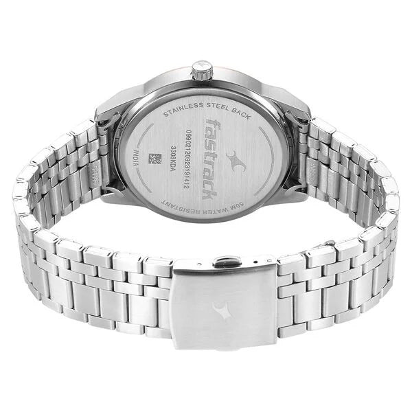 Fastrack Stunners Watch for Guys - 3308KM03 - KRISHNA WATCH COMPANY