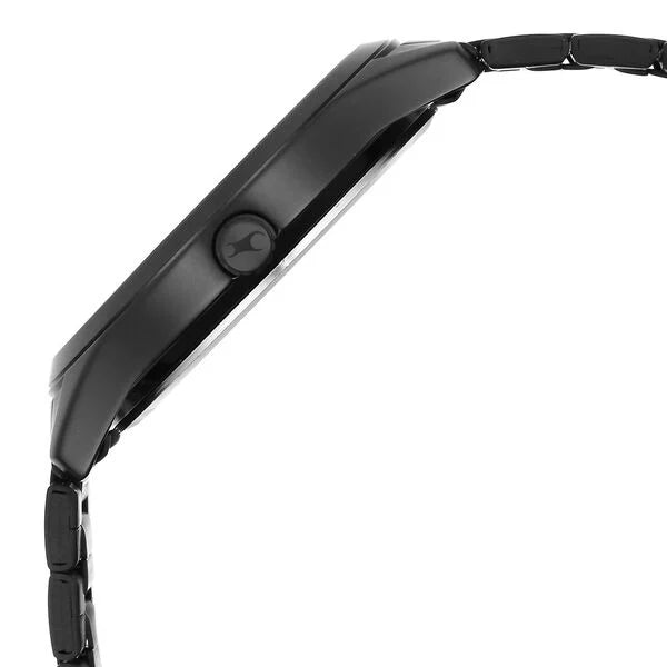 Fastrack Stunners Quartz Analog Black Dial Black Metal Strap Watch For Guys 3317nm01 - KRISHNA WATCH COMPANY