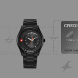 Fastrack Groove Quartz Analog Watch For Guys 3317NM02 - KRISHNA WATCH COMPANY
