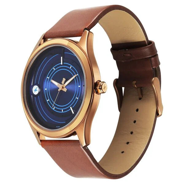 Fastrack Groove Quartz Analog Watch For Guys 3317ql01 - KRISHNA WATCH COMPANY
