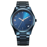 Fastrack Stunners Quartz Analog Blue Dial Blue Metal Strap Watch For Guys - 3317QM01 - KRISHNA WATCH COMPANY