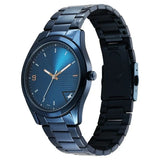 Fastrack Stunners Quartz Analog Blue Dial Blue Metal Strap Watch For Guys - 3317QM01 - KRISHNA WATCH COMPANY