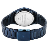 Fastrack Stunners Quartz Analog Blue Dial Blue Metal Strap Watch For Guys - 3317QM01 - KRISHNA WATCH COMPANY