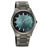 Fastrack Wild Quartz Analog Green Dial Gun Metal Strap Watch For Guys - 3317QM03