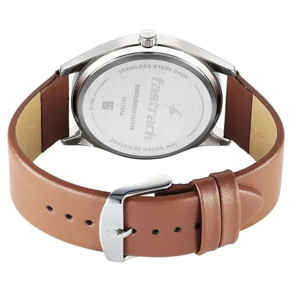 Fastrack Stunners Quartz Analog Watch For Guys - 3317SL01 - KRISHNA WATCH COMPANY