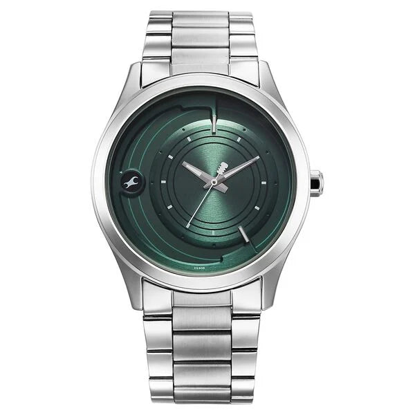 Fastrack Groove Quartz Analog Watch For Guys - 3317SM03 - KRISHNA WATCH COMPANY