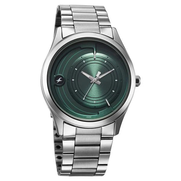 Fastrack Groove Quartz Analog Watch For Guys - 3317SM03 - KRISHNA WATCH COMPANY