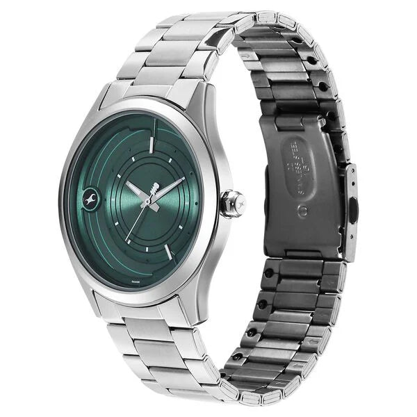 Fastrack Groove Quartz Analog Watch For Guys - 3317SM03 - KRISHNA WATCH COMPANY
