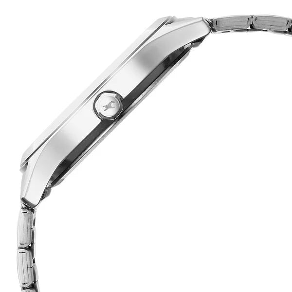 Fastrack Groove Quartz Analog Watch For Guys - 3317SM03 - KRISHNA WATCH COMPANY