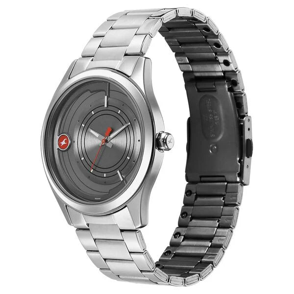 Fastrack Groove Quartz Analog Watch For Guys 3317sm04 - KRISHNA WATCH COMPANY