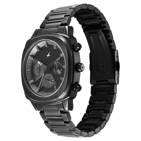 Fastrack Kronos Chronograph Watch For Guys 3319NM01 - KRISHNA WATCH COMPANY