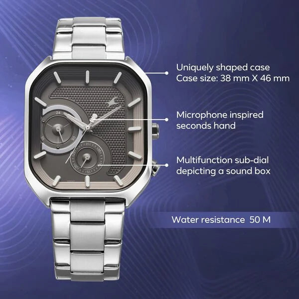 Fastrack Groove Multifunction Guy's Watch 3321SM01 - KRISHNA WATCH COMPANY