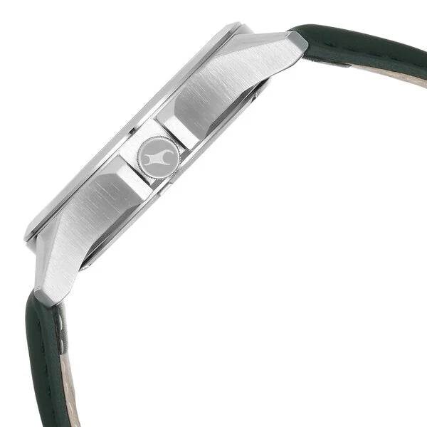 Fastrack Groove Quartz Analog with Date Watch For Guys 3323SL01 - KRISHNA WATCH COMPANY