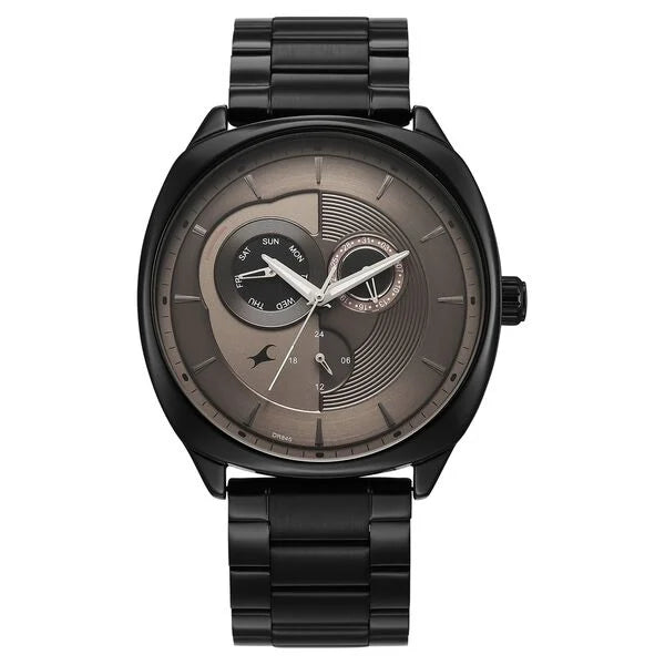 Fastrack Tick Tock Quartz Watch For Guys - 3330NM01