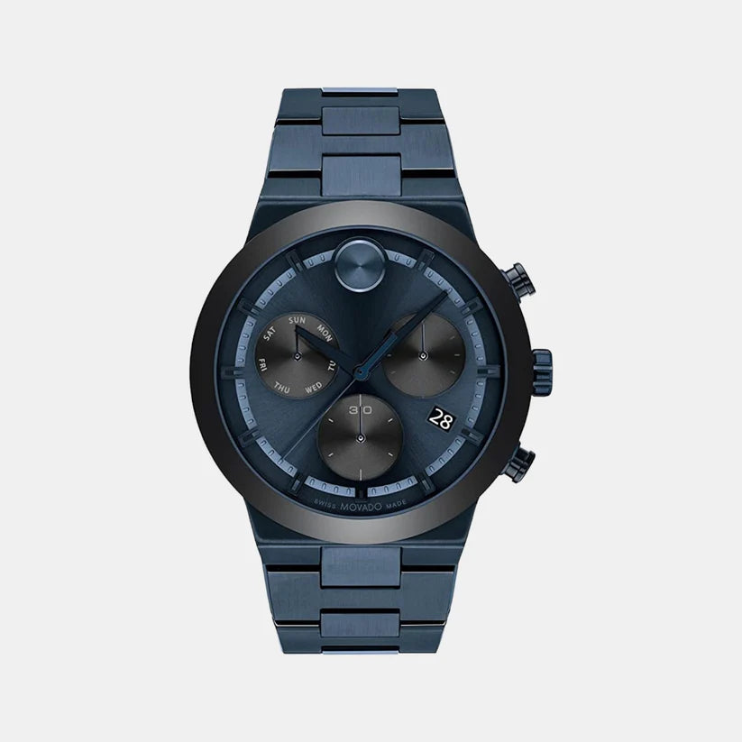Movado Bold Chronograph Watch for Men 3600859 - KRISHNA WATCH COMPANY