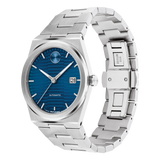 Movado Bold Quest Automatic Blue Dial Analog Stainless Steel Watch 3600940
