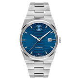 Movado Bold Quest Automatic Blue Dial Analog Stainless Steel Watch 3600940