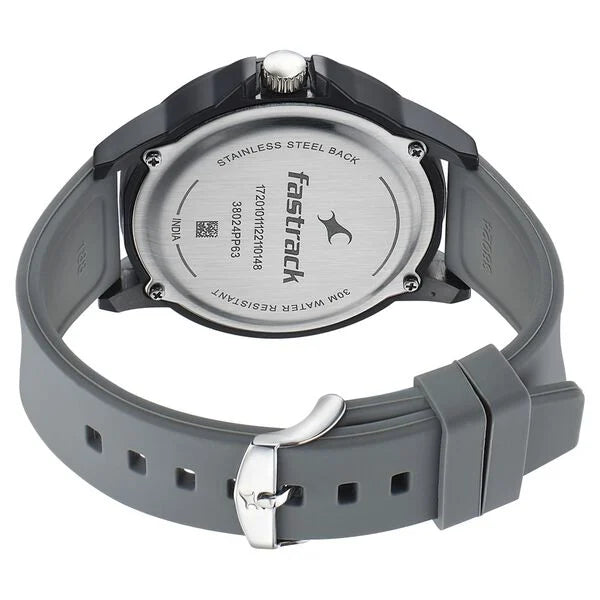Fastrack Tees Quartz Analog Unisex Watch 38024pp63w - KRISHNA WATCH COMPANY