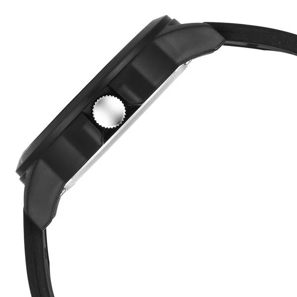 Fastrack Tees Urbanique Quartz Analog Black Dial Silicon Strap Watch For Unisex 38024pp79w - KRISHNA WATCH COMPANY