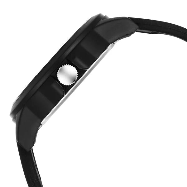 Fastrack Tees Urbanique Quartz Analog Black Dial Silicon Strap Watch For Guys 38024pp83w - KRISHNA WATCH COMPANY