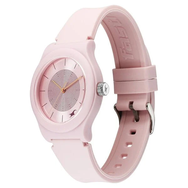 Fastrack Tees Urbanique Quartz Analog watch For Girls - 38037PP16W - KRISHNA WATCH COMPANY