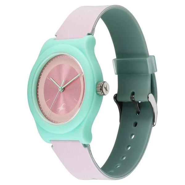 Fastrack Tees Urbanique watch For Girls - 38037PP17W - KRISHNA WATCH COMPANY