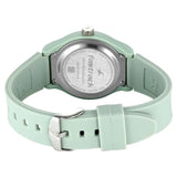 Fastrack Y2K Analog with Mint Green Dial Silicon Strap Watch for Girls - 38037PP27W