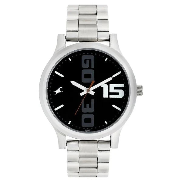 Fastrack Bold Quartz Analog Watch for Guys 38051sm04 - KRISHNA WATCH COMPANY
