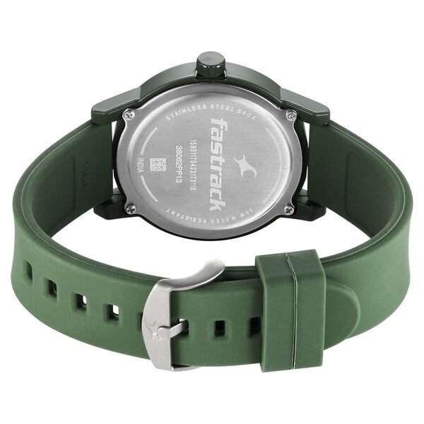 Fastrack Tees Quartz Watch for Guys - 38062pp13w - KRISHNA WATCH COMPANY