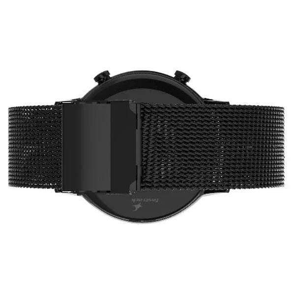 Fastrack Reflex Play + Classic BT Calling 3.3 CM AMOLED Display Smartwatch with AOD Premium Metallic Body, IP68 Water Resistance 38077am05 - KRISHNA WATCH COMPANY