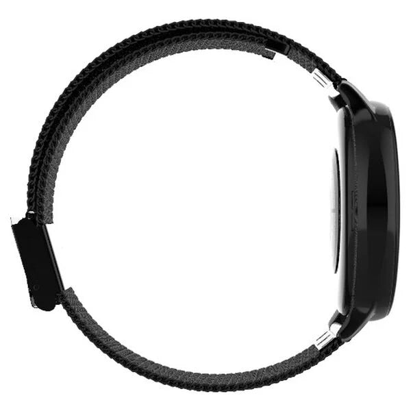 Fastrack Reflex Play + Classic BT Calling 3.3 CM AMOLED Display Smartwatch with AOD Premium Metallic Body, IP68 Water Resistance 38077am05 - KRISHNA WATCH COMPANY