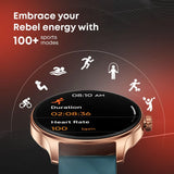 Fastrack Jupiter R1 With 3.50 cm, Fast Charge, 100+ Sports Mode, IP68, AI Voice Assistant, Fashion Smartwatch - 38088pp06k - KRISHNA WATCH COMPANY