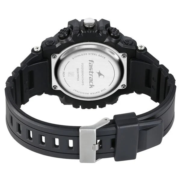 Fastrack StreetStyle Quartz Unisex Watch 38097pp03w - KRISHNA WATCH COMPANY
